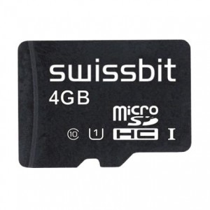 SFSD4096N1BM1MT-I-DF-221-STD, Карты памяти Industrial microSD Card, S-450u, 4 GB, SLC Flash, -40 C to +85 C