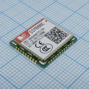 SIM800C24, GSM/GPRS модуль, размеры 17.6x15.7x2.3 мм