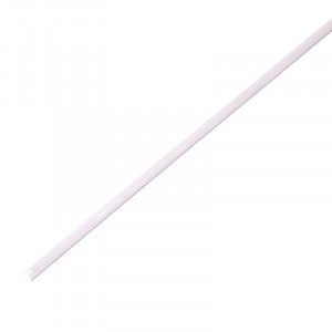 Трубка термоусадочная ТУТ нг 3,0/1,5 белая, термоусаживаемая трубка в метровой нарезке, не поддерживает горение