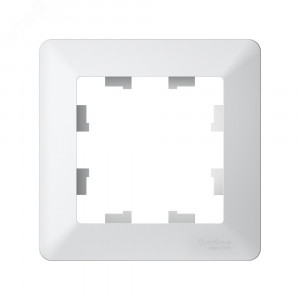 ATLASDESIGN AIR 1-постовая РАМКА, ЛОТОС/дымчатый белый ATN221301