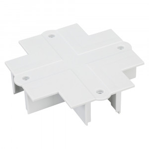 Накладка LGD-4TR-PLANK-X-WH (C) 024050, Белая накладка для крестового коннектора. Используется при монтаже встраиваемых треков. 100х100х25мм. При использовании с треками и аксессуарами другой серии возможно отличие по цвету.