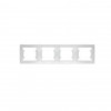 Изображение товара Рамка 4-м Бриллиант горизонт. бел. 7947502