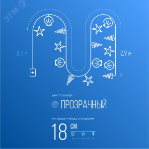 Гирлянда светодиодная 