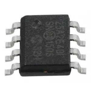 25AA02E48T-I/SN, Энергонезависимое ППЗУ 2К-бит 10МГц 8SOIC