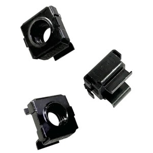 OCN-M6PK, Fan Filters & Accessories Cage Nuts (M6 Thread), Square Hole, Pack 25