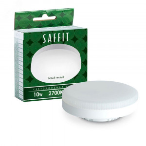 Лампа светодиодная LED 10вт GX53 теплый таблетка 55227