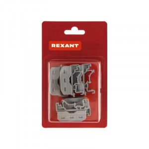 Клемма СМК 222-422D проходная 2-полюсная, с креплением на DIN-рейку (0,08-4 мм2) серая (5 шт./уп.) 07-5239-05