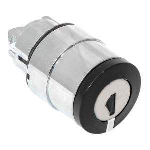 Исполнительный механизм переключателя ХB4 на 3 положения с замком, с извлечением ключа во всех положениях IP65 EKF XB4BG3F-3P-65