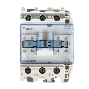 Контактор КМЭ 50А кат. 220В AC 1НО+1НЗ ctr-s-50-220