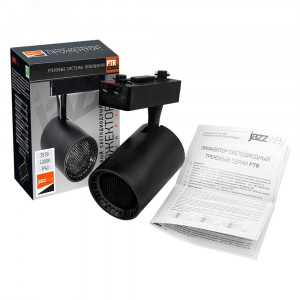 Светильник светодиодный на шинопровод ДПО- 35Вт 4000K 3240Лм 24- (ч-рный) IP40 Jazzway 5022119