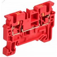 ARMAFIX Клемма пружинная Push In CP 4мм2 красная IEK AF-CT20-00-K04-004