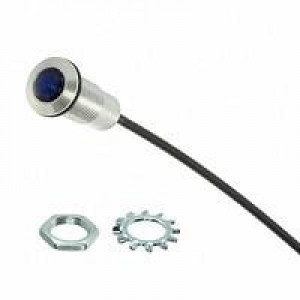 FLXR2BTP08, Светодиодные трубки RUGGED FLX LIGHTPIPE CLR FINISH 8" BLU