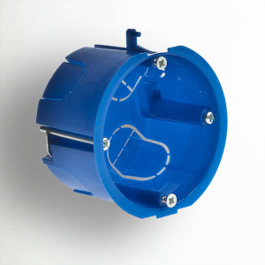 Коробка установочная СП 65х45 для гипсокарт. с метал. лапками IP30 10172