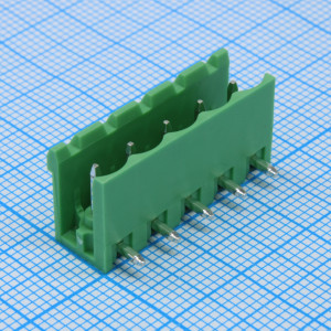 2EDGR-5.08-05P-14-100A(H), Разъемный клеммный блок на плату, 5 контактов. Серия 2EDGR-5.08