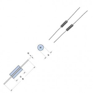 2761004112, Ферритовые фильтры 61 Bead on Lead 100MHz@89OHM