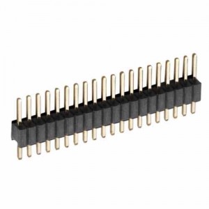 M52-040023V2045, Проводные клеммы и зажимы Pin,2.54mm Tail,Vert SIL, 20P, Single Row