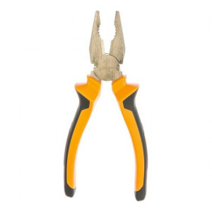 Плоскогубцы (пассатижи) 180мм двухкомпонентн. рукоятки никелир. 73/6/3/7