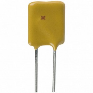 RUEF300-AP, Предохранитель восстанавливаемый (PTC) 3A(удержание) 6A(отключение) 30В 100A 2Вт 10.8сек 0.02Ом радиальный  11.4 X 3 X 16.5мм лента в коробке