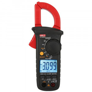 UT200B+, Токоизмерительные клещи, True RMS, 600В, 600А, 3МОм, емкость, частота