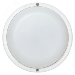 Светильник светодиодный ЖКХ круг ДПО-1400 с микроволновым датчиком движения 18Вт 6500K IP65 LUMA EKF BKL-1400DM-R-18-6500