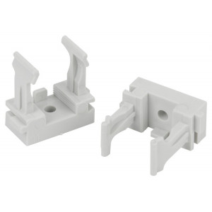 Крепеж клипса для труб CLIP-20-MP для монтажного пистолета d 20мм серый 100шт Б0058941