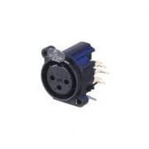 NC3FAHR2, Разъемы XLR 3C FEMALE PANEL MT