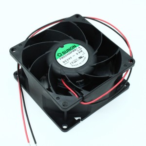 PMD2408PMB1-A.(2).GN, Вентилятор 24В 80x38 B 5700 об/мин, 142.9м3/час, 55.2дБ, подшипник качения