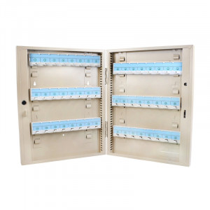 gwrB61, Шкаф на 32 ключа, сталь, 320х400х60 мм, цвет – серый, 1 шт/упак