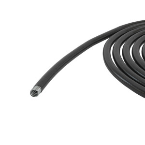 Металлорукав DN 20мм в гладкой ПВХ изоляции, Dвн 20,5 мм, Dнар 27,0, 50 м, цвет чёрный 6070R-22N