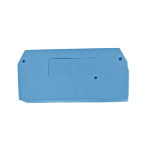 Боковая крышка 204124, Крышка боковая, для клемм TA4, цвет: синий