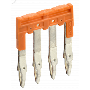 Перемычка гребенчатая для колодки клеммной CP 2,5мм2 4PIN IEK YCT20-00-K03-002-EC-4P