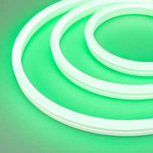 MOONLIGHT-5000S-SIDE-5060-84-24V RGB, Гибкая герметичная лента (неон серии MOONLIGHT), сечение 12?24 мм. Светодиоды SMD5060 84 шт/м. Цвет свечения RGB, угол излучения 115°. Мощность 12 Вт/м, питание 24 В. Класс пылевлагозащиты IP68. Размеры 5000?12?24 мм. Мин. отрезок 83 мм. Горизонтальный из