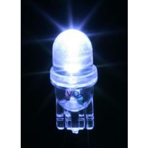 LE-0503-03W, Светодиодные лампы - Светодиоды с цоколем White 12 Volts Wedge Base LED Lamp