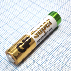 Батарея AAA   GP super, Элемент питания алкалиновый