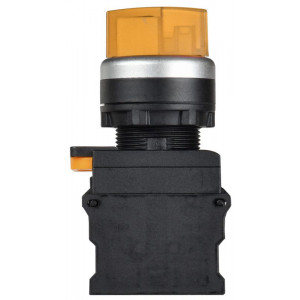 Переключатель с подсветкой 3 полож. 2NO ж-лтый MASTER IEK MI-SW60-20XD-4-14-3-K05