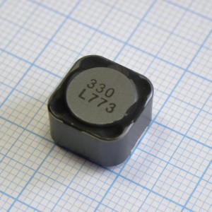 CDRH127NP-330MC, Силовая SMD индуктивность 33мкГн ±20% 3.0A 0.048Ом c магнитным экраном
