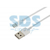 USB-Lightning кабель для iPhone/PVC/white/1m/REXANT/без индивидуальной упаковки 18-1121-10