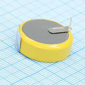 CR2477T-VBY2, 2 ноги, горизонтальный монтаж, расстояние между выводами 24 мм)