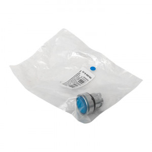 Исполнительный механизм кнопки XB4 синий плоский возвратный без фиксации, с подсветкой IP65 EKF XB4BW-B-65