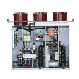 Вакуумный выключатель BB/EKF-10-630-25-210 стационарного исполнения, с правой и левой блокировкой, с 2 токовыми катушками отключения 5 А, опер. Ток 220 В AC/DC