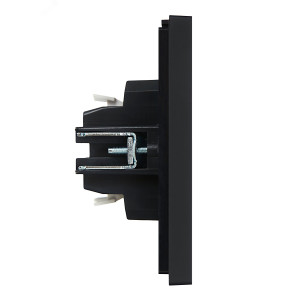 Выключатель 1-кл. СП FORTE&PIANO 10А FP102 с индикацией черн. IEK FP-V10-1-10-1-K02