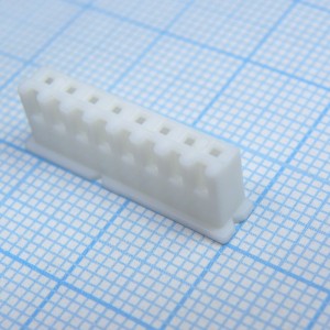 I-DS1069-SCW008, Корпус разъема, розетка на кабель, шаг 2,5мм, однорядный на 8 контактов, требуются контакты T-DS1069-SC600