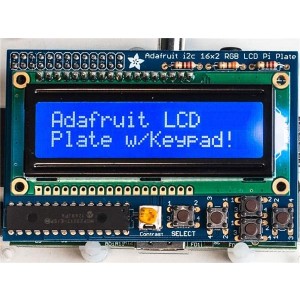 1115, Средства разработки визуального вывода LCD Keypad Kit for RaspPi-Blue & White