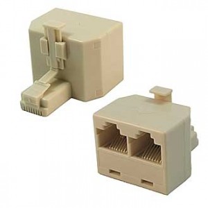 GCT-1-2-8P8C, Переходник 8P8C шт - 8P8C 2гн