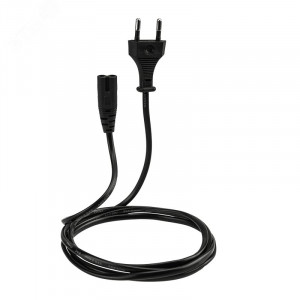 Шнур сетевой 1.8м 2x0.5кв.мм 11-1101