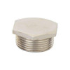 Заглушка M32x1,5, никелированная латунь 6050-32A