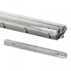 Светильник ССП-456 2хLED-Т8-1200 G13 IP65 1260х100х84мм герметичный под LED-лампу 4690612031279