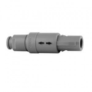 PFG.M1.0GL.AC65GZ, Цилиндрические защелкивающиеся разъемы Straight plug with cable collet and nut