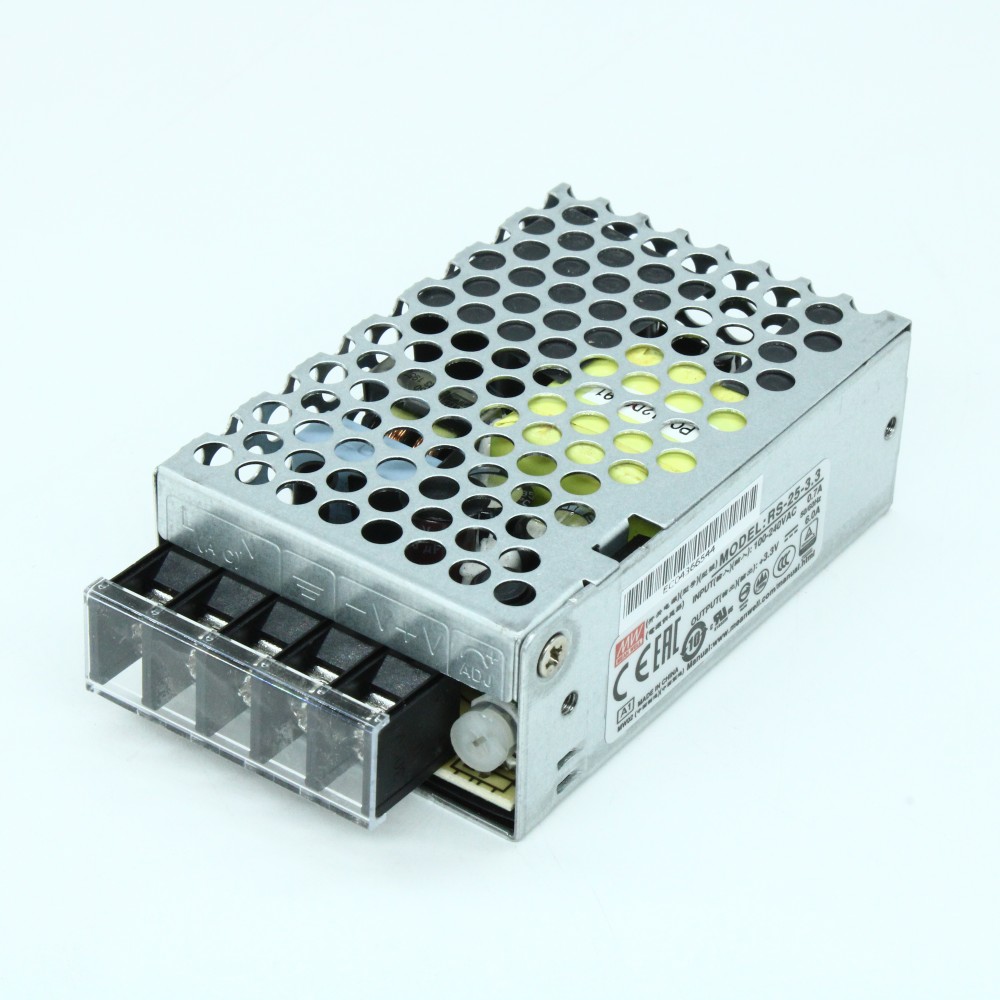 Изображение товара MEAN WELL RS-25-3.3 Преобразователь AC/DC 3.3V 6A