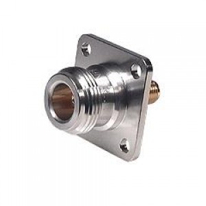 37_N-SMA-50-1/1--_UE, РЧ адаптеры - междусерийные N jack(f) to SMA jack(f) flange